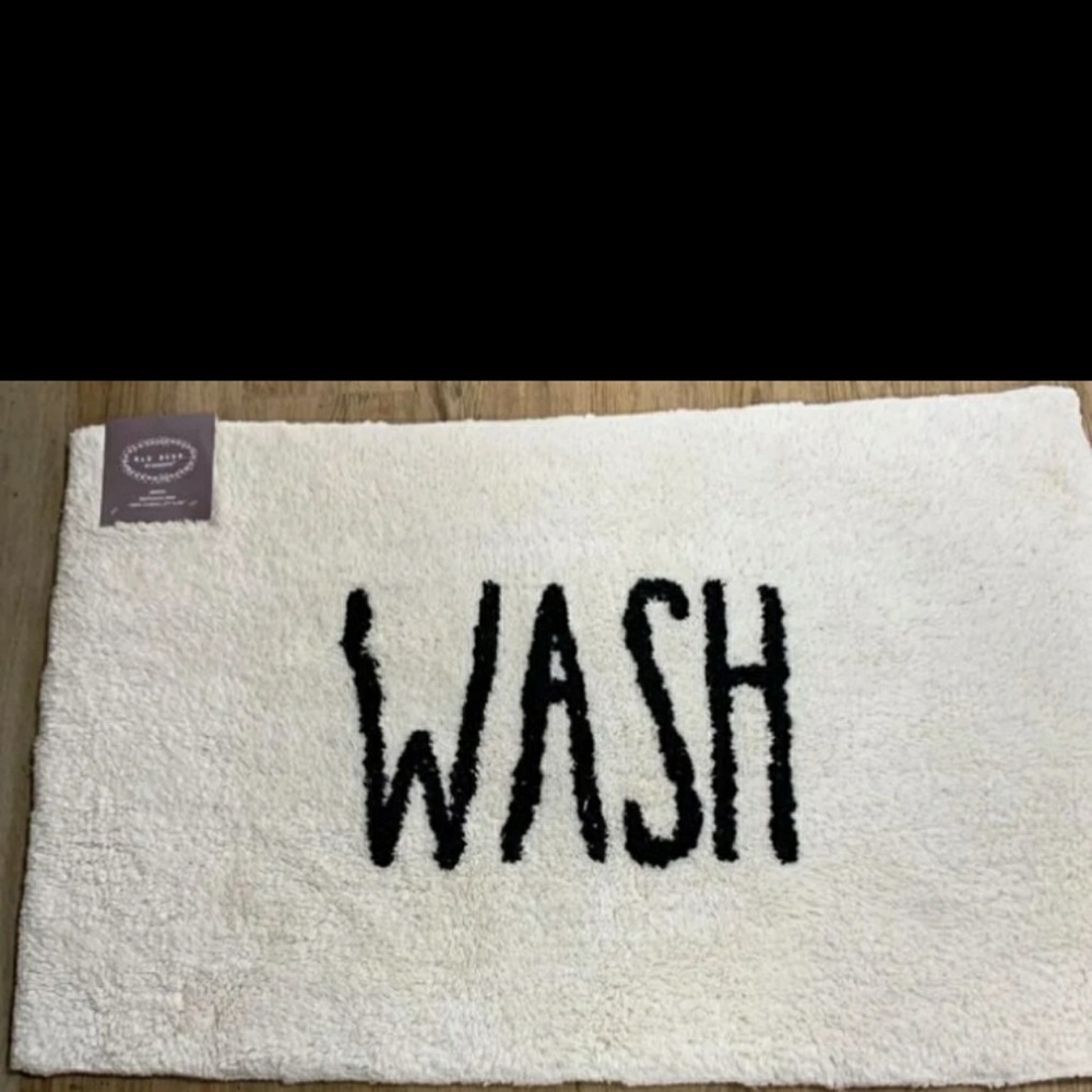Rae Dunn WASH Bath mat